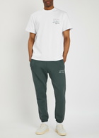 Club 1984 Essential Logo-embroidered Cotton Sweatpants Grey