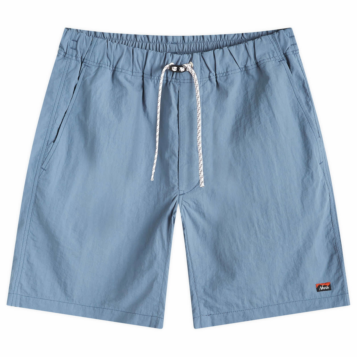 Nanga Men's Nylon Tusser Easy Shorts in Black Nanga