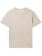 Boglioli - Garment-Dyed Slub Linen T-Shirt - Neutrals