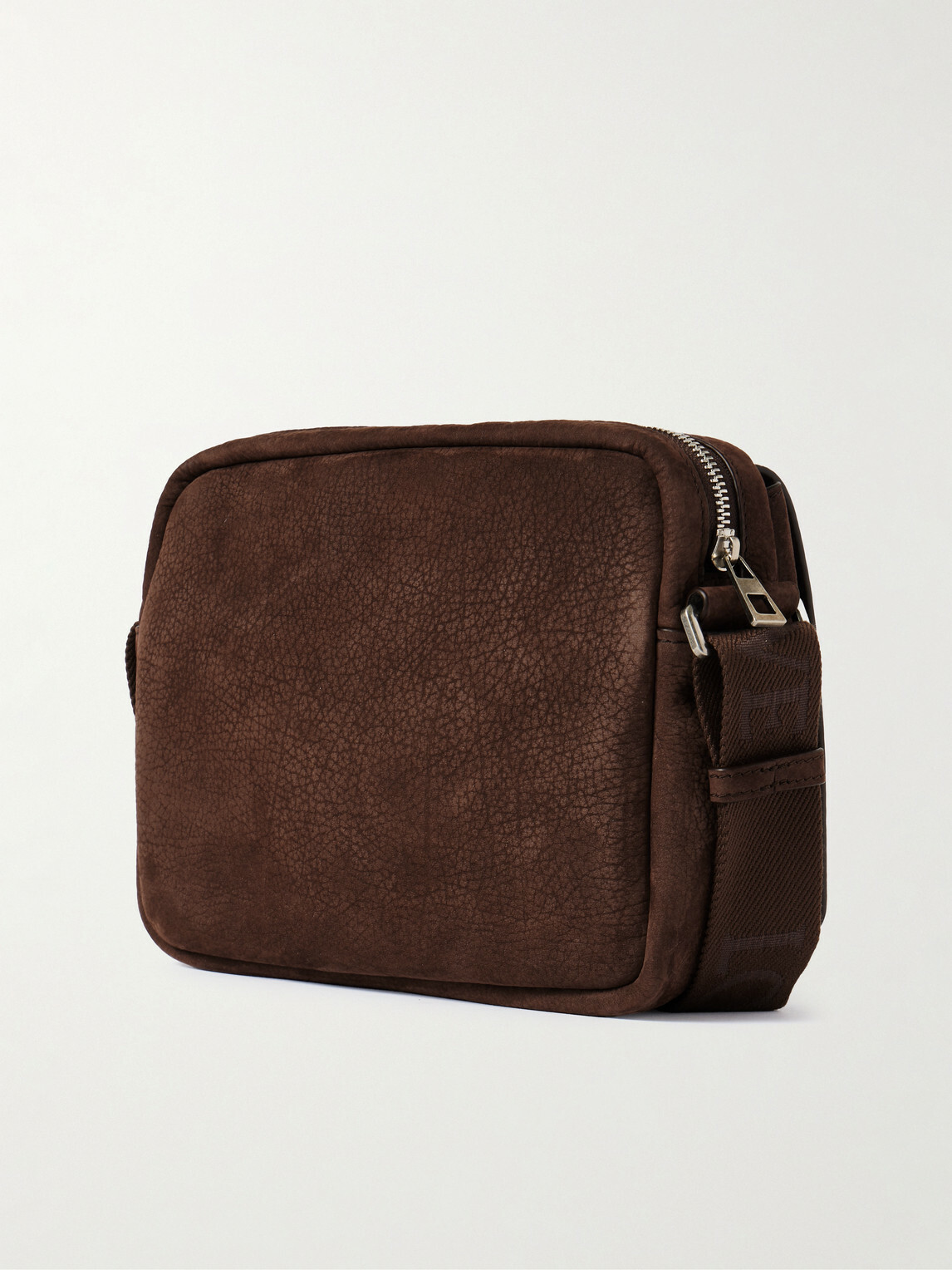 LOEWE - Pebble Embellished Full-Grain Nubuck Messenger Bag