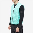 Stone Island Shadow Project Men's Quilted Nylon Vest in Natural