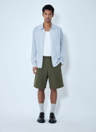 Prada Elastic Waist Cotton Shorts