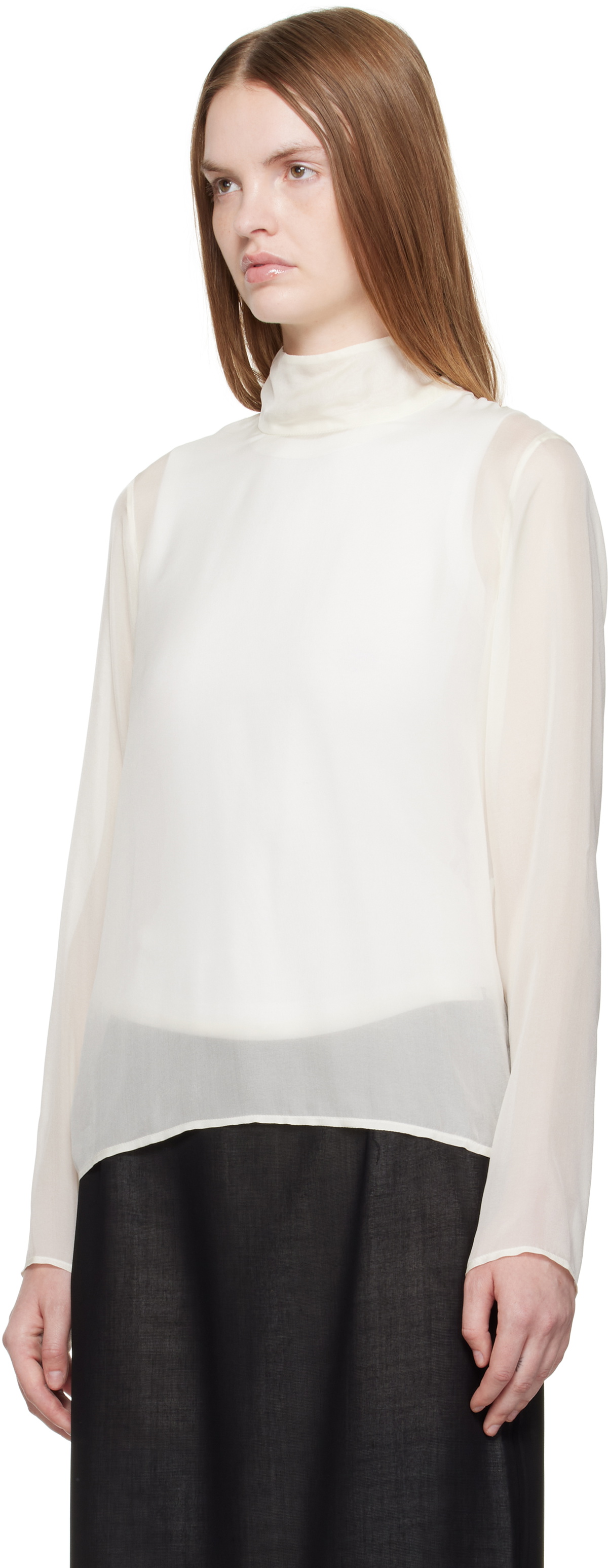 La Collection Off-White Clarice Blouse