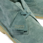 Clarks Originals Women's Desert Boot in Ocean Blue Suede