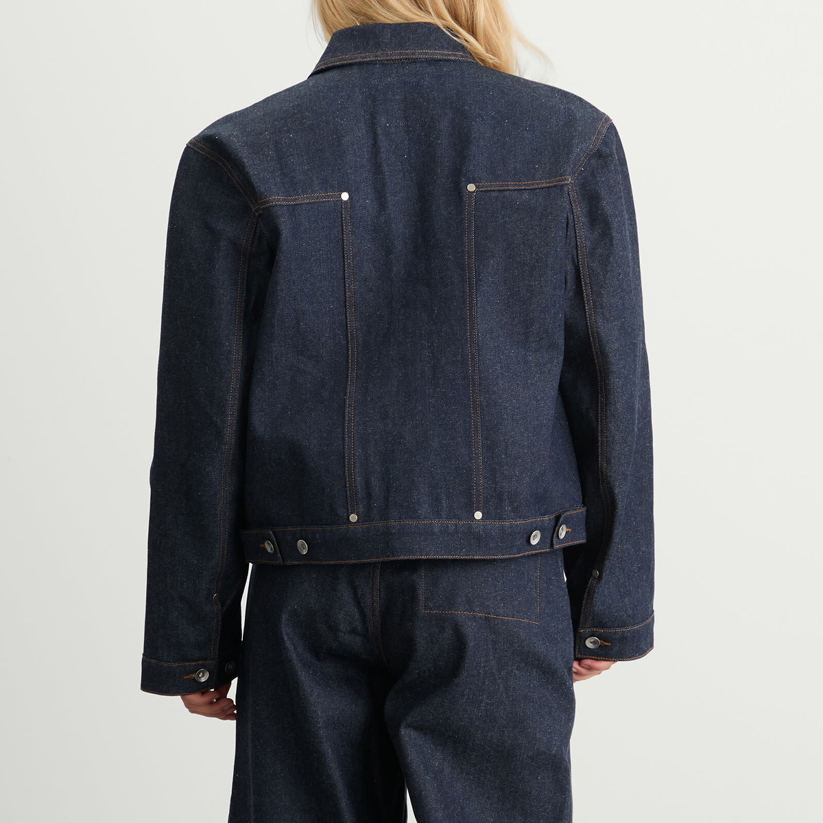 YMC Women's Loft Jacket in Indigo