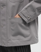 Carhartt WIP Clapton Jacket Grey Mens Windbreaker