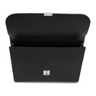 Valextra Black Portfolio Briefcase