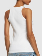 THE ATTICO - Jersey Ribbed Sleeveless Top