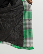 Represent Quilted Flannel Shirt Green - Mens - Overshirts