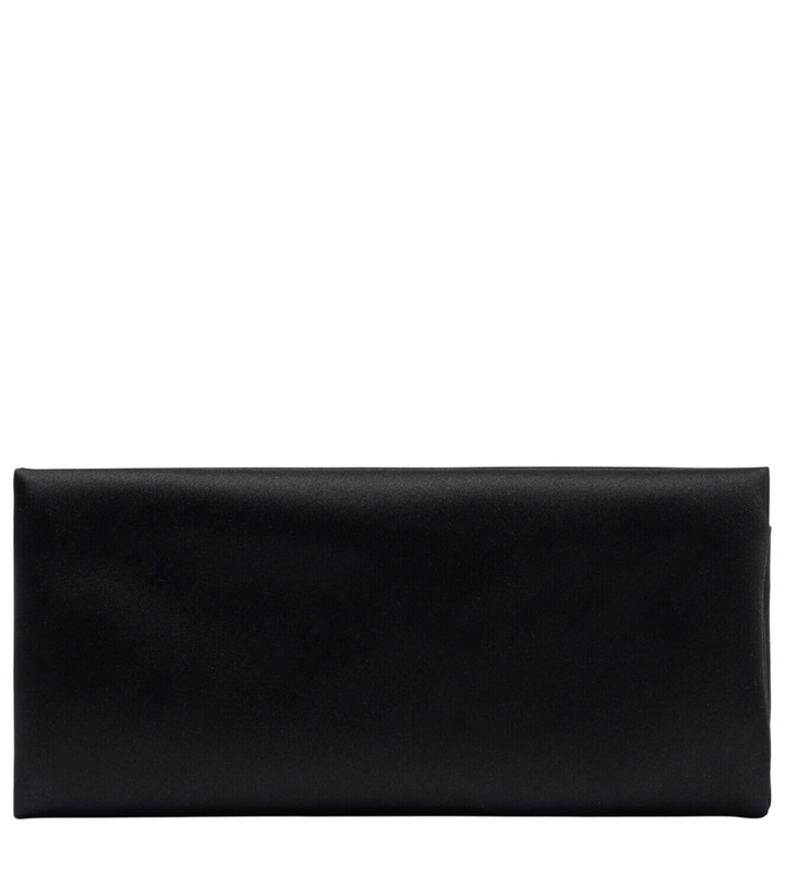 Photo: Saint Laurent Cassandre satin clutch