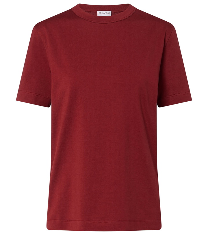 Photo: Brunello Cucinelli Cotton jersey T-shirt