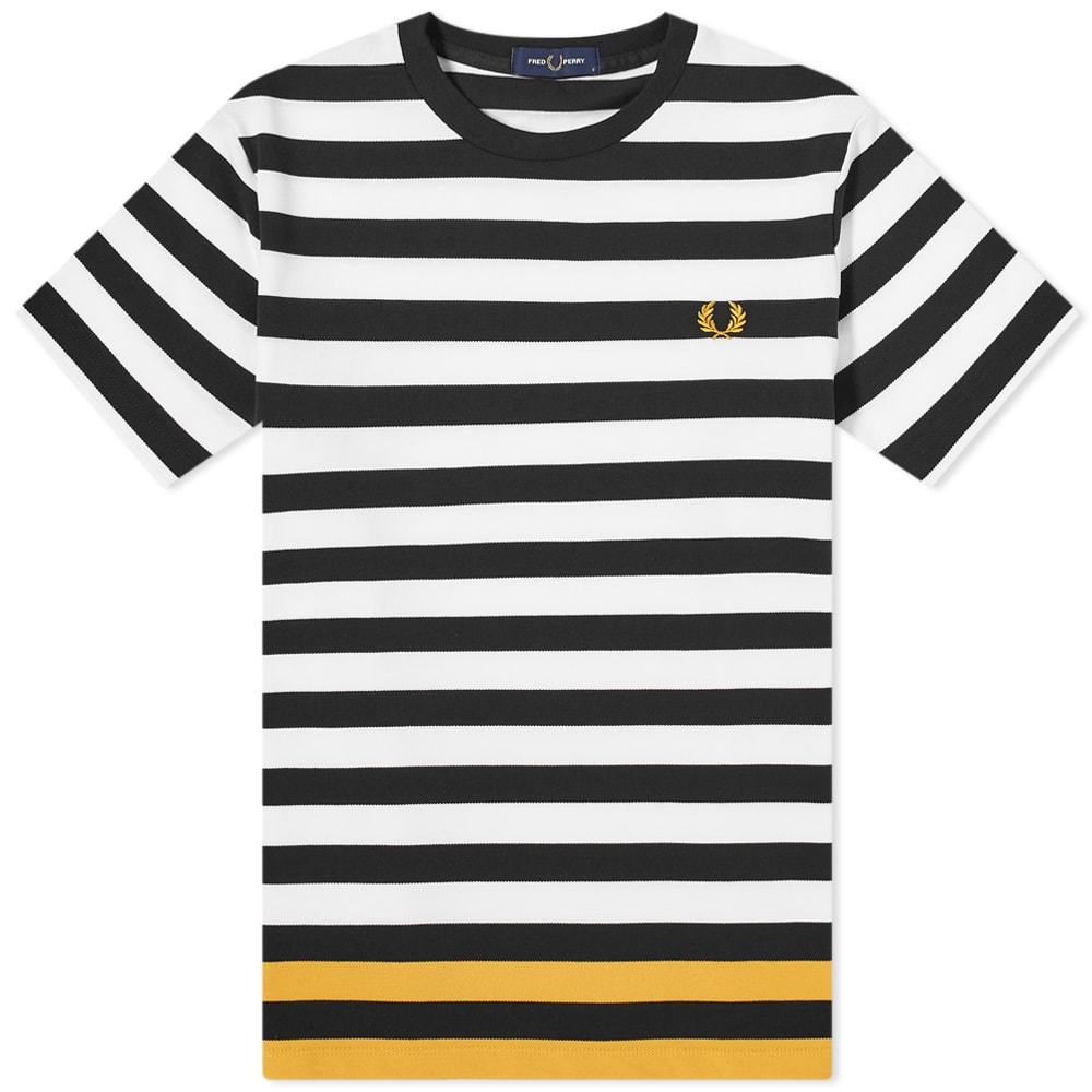 Photo: Fred Perry Bold Stripe Pique Tee