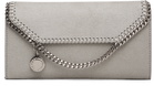 Stella McCartney Gray Falabella Wallet-On-Chain Crossbody Bag