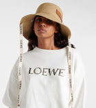 Loewe Logo canvas bucket hat