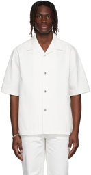 Jil Sander Off-White Denim Shirt
