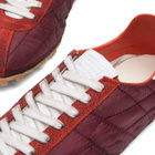 Maison Margiela Men's Sprinters Low Top Sneaker in Oxblood/White/Grey