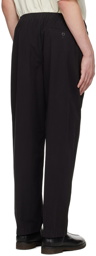 Lemaire Black Easy Trousers