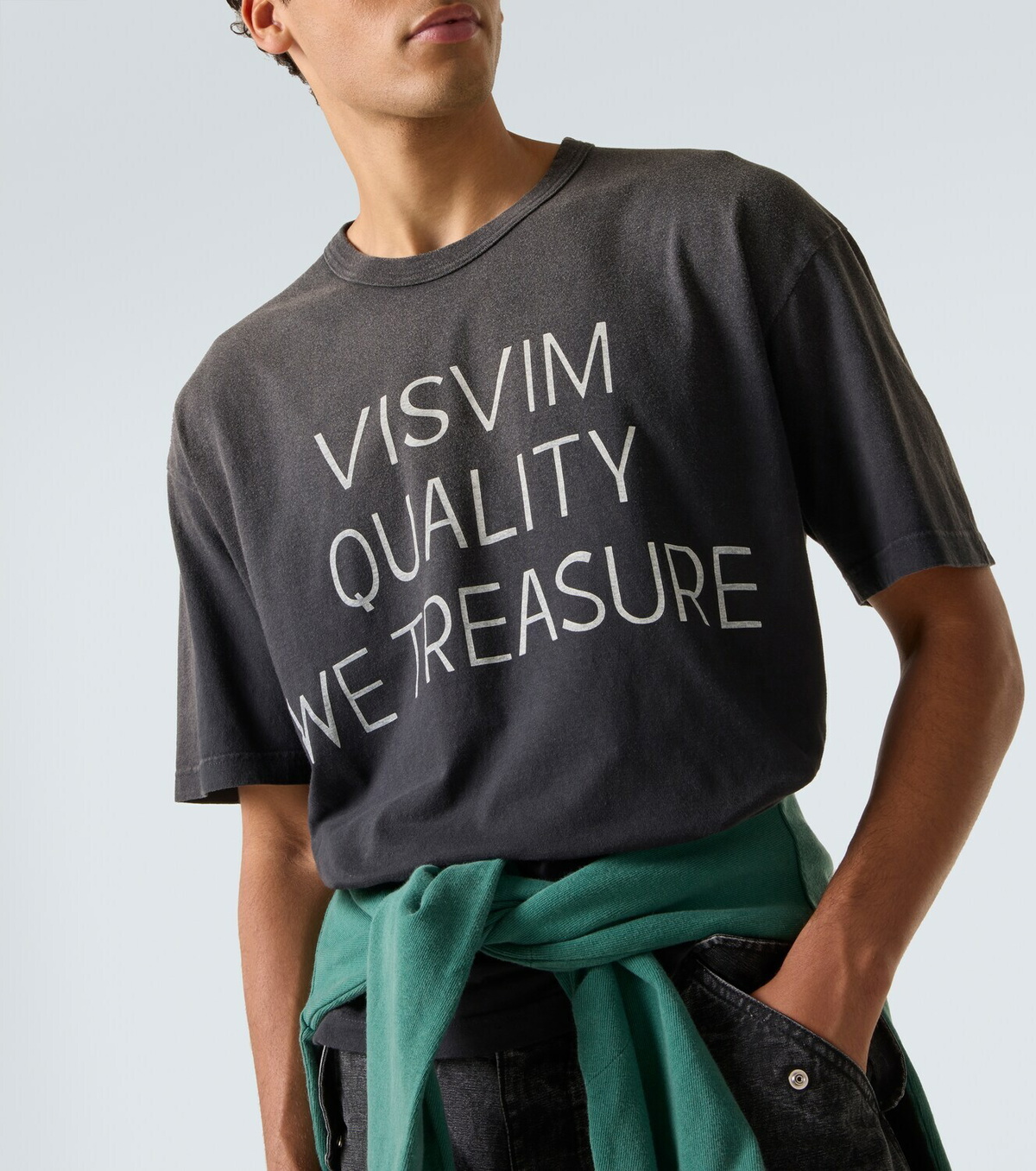 Visvim Jumbo printed cotton-blend T-shirt Visvim