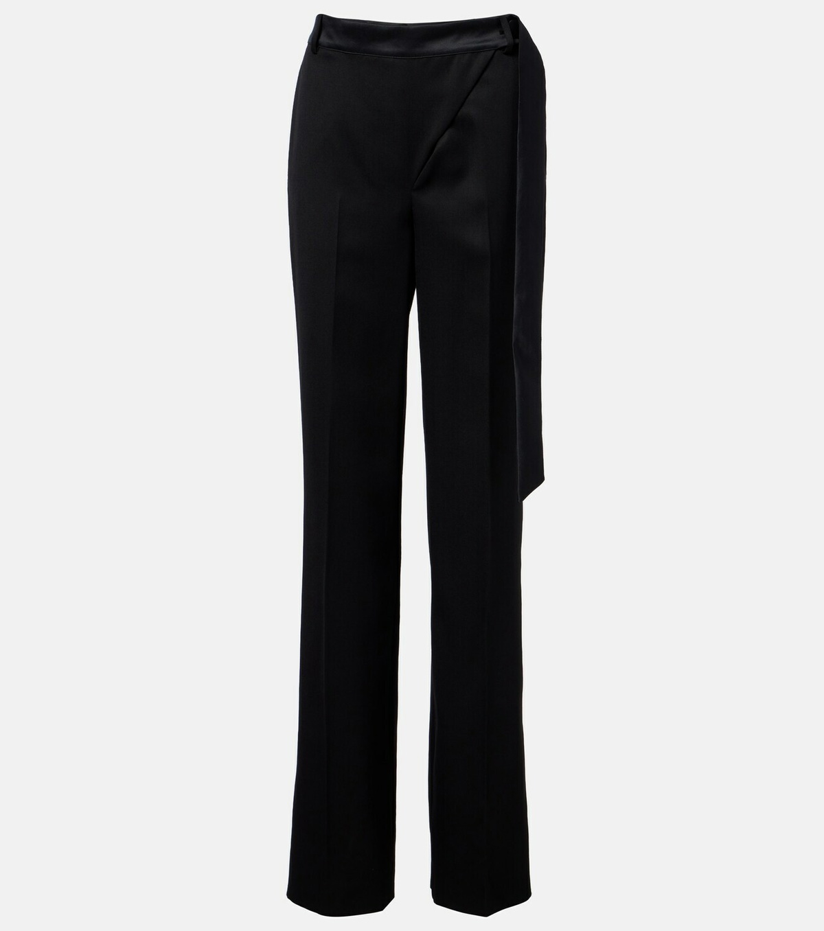 The Attico Virgin wool wide-leg pants