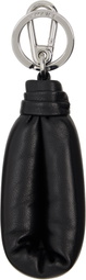 LEMAIRE Black Wadded Keychain