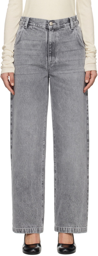 Photo: mfpen Gray Regular Jeans