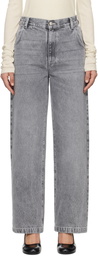 mfpen Gray Regular Jeans