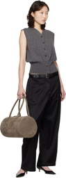 Cordera Gray Flecked Cotton Waistcoat