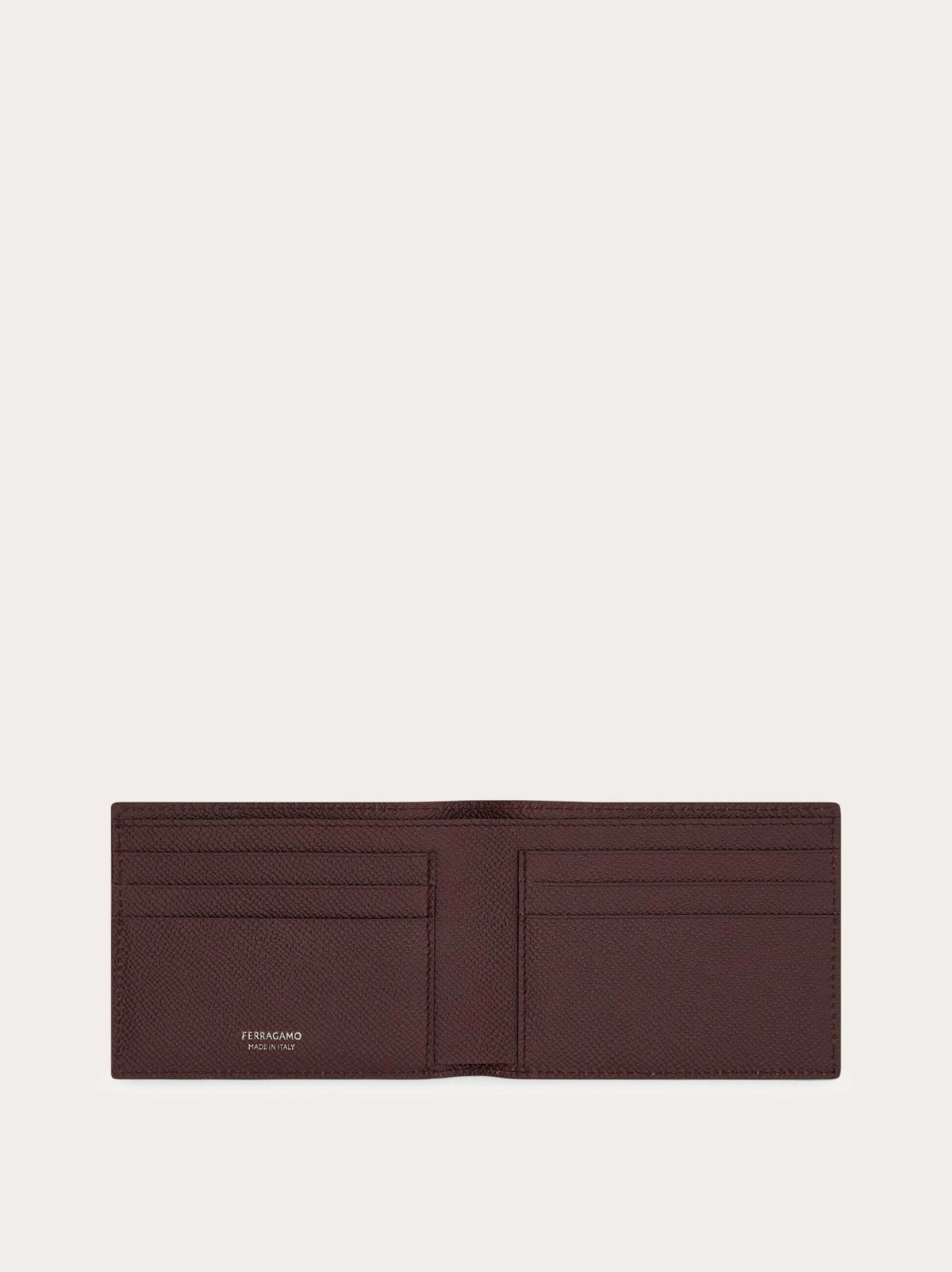 Ferragamo Mens Gancini wallet in Red