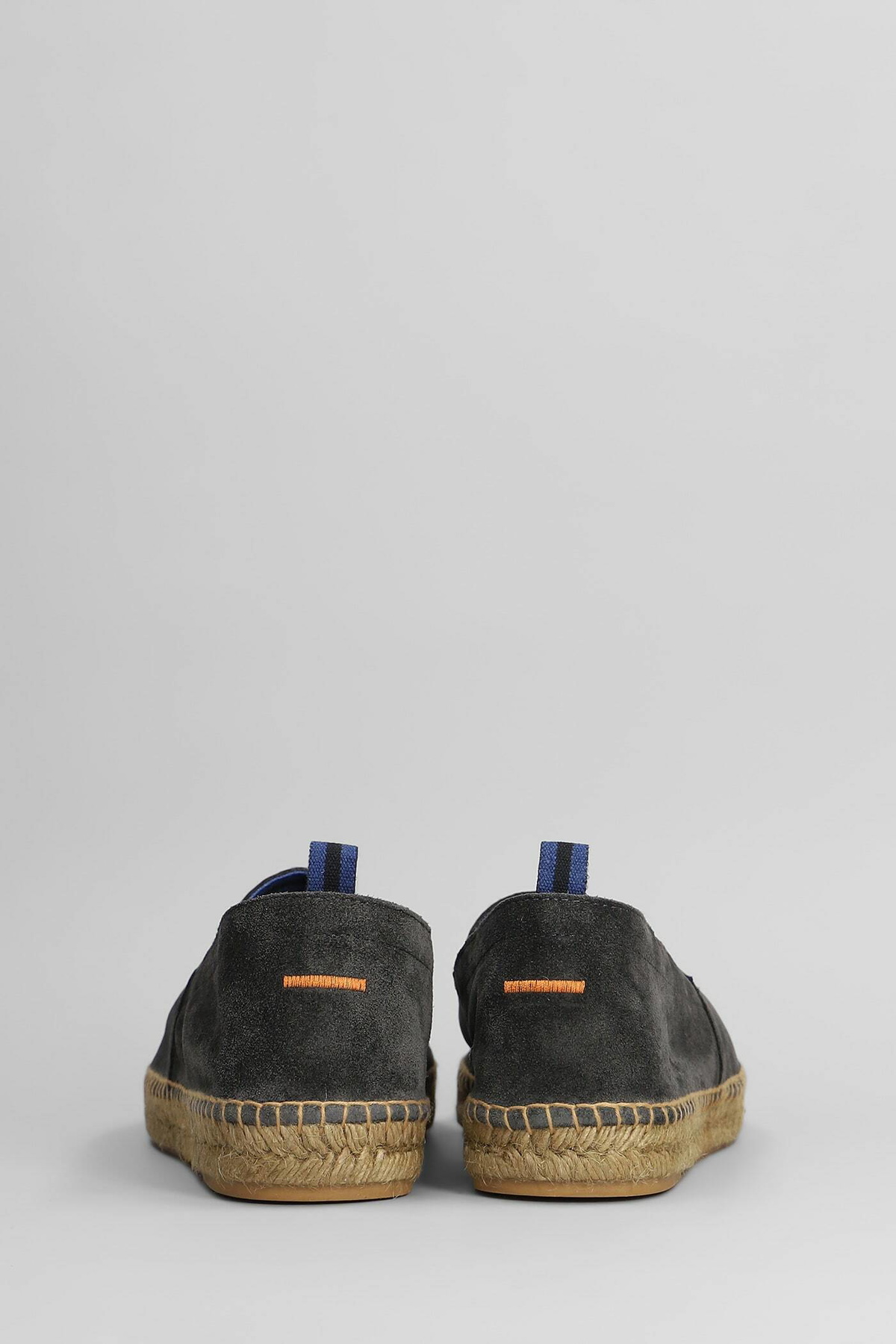 Castañer Pablo T-186 Espadrilles In Grey Suede