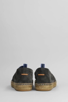 Castañer Pablo T-186 Espadrilles In Grey Suede
