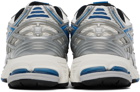 New Balance White & Blue 1906R Sneakers