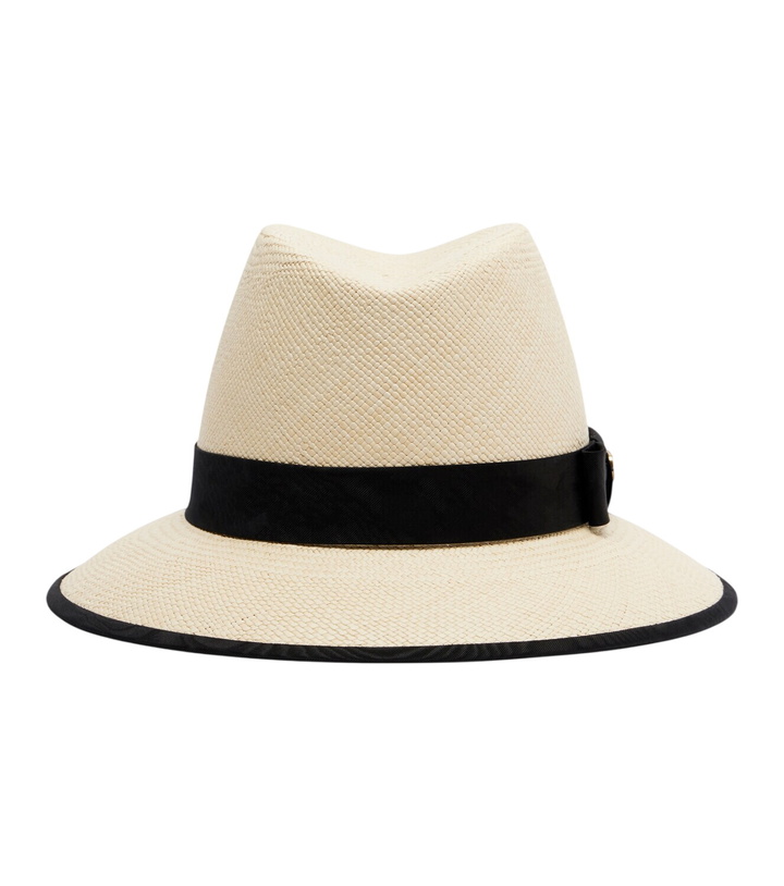 Photo: Valentino VLogo straw Panama hat