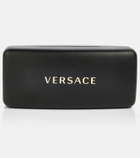 Versace Greca rectangular sunglasses