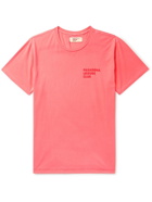 Pasadena Leisure Club - Logo-Print Cotton-Jersey T-Shirt - Pink