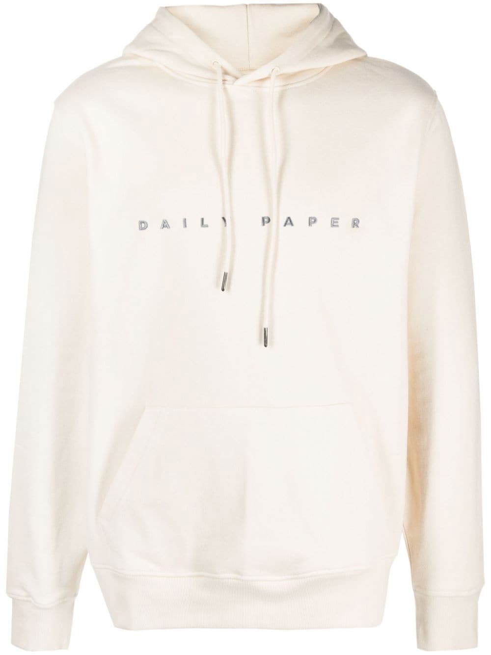 DAILY PAPER - Logo Cotton Hoodie Daily Paper