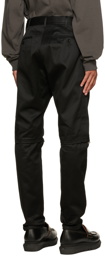 sacai Black Zip Trousers