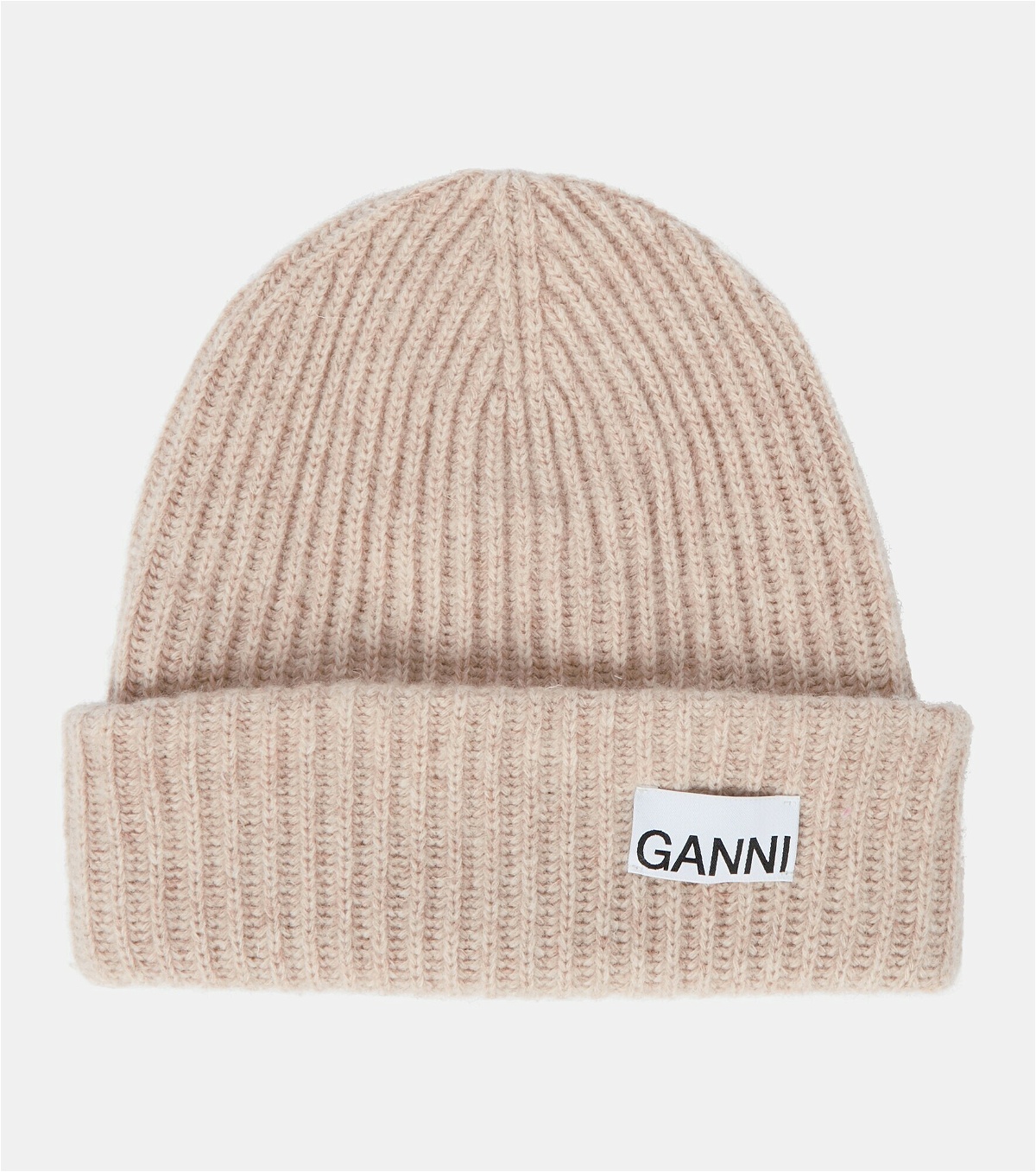 Ganni - Wool-blend beanie GANNI