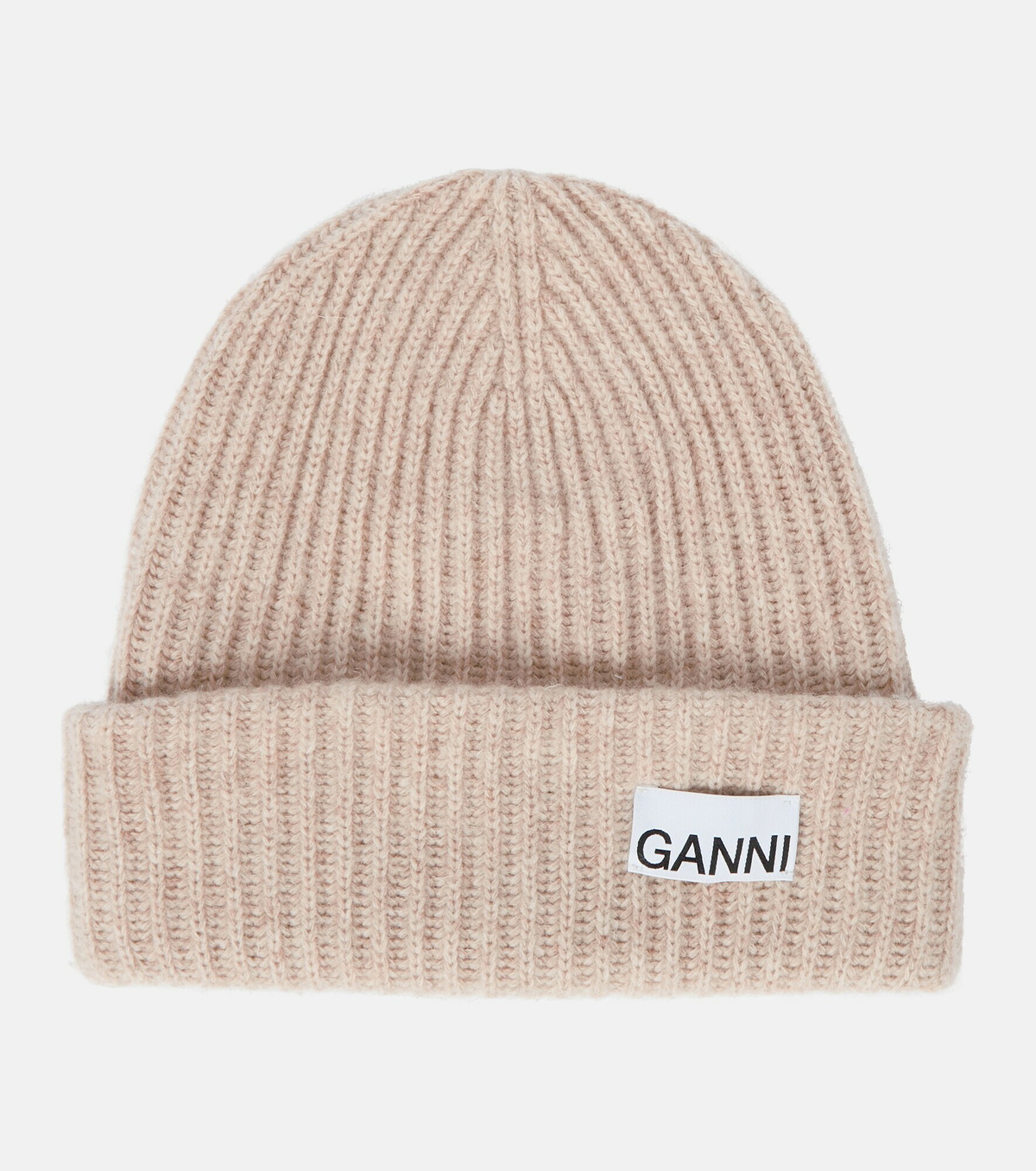 Ganni - Wool-blend beanie GANNI