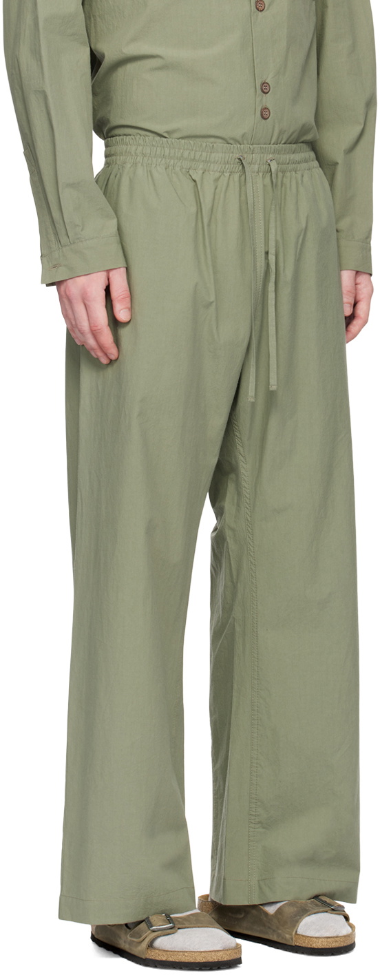 XENIA TELUNTS Green Restful Trousers