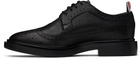 Thom Browne Black Classic Longwing Derbys