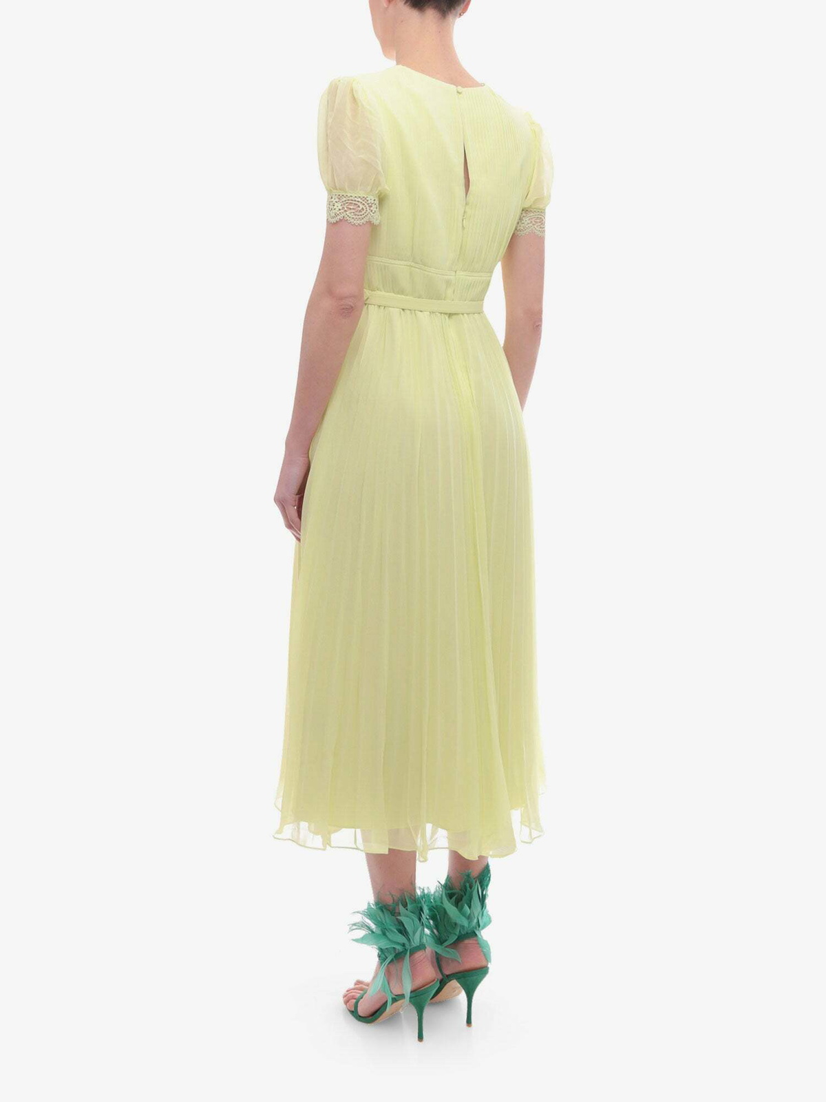 Self Portrait Dress Green Womens Self-Portrait