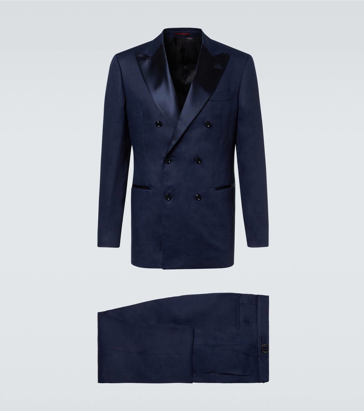 【関税＆送料込み】Brunello Cucinelli Linen Double-Breasted Brunello Cucinelli Double-breasted linen tuxedo Brunello