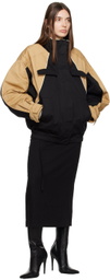 Kijun Black & Tan Paneled Jacket