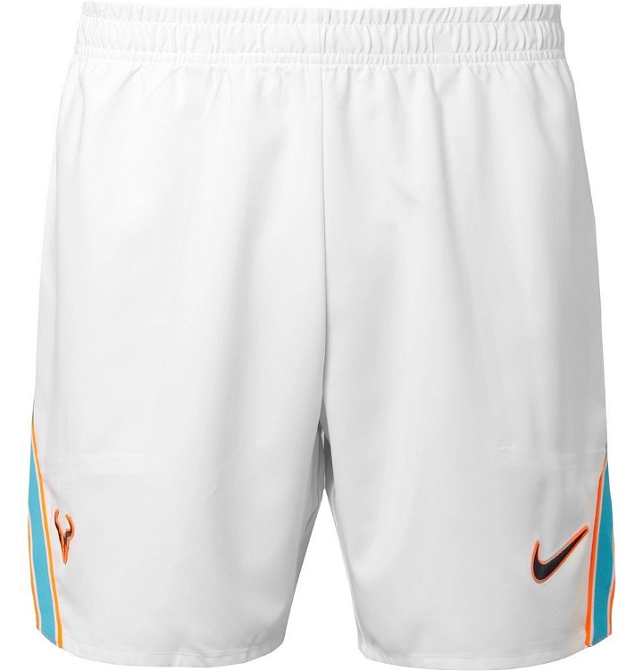 Photo: Nike Tennis - NikeCourt Rafa Ace Flex Dri-FIT Tennis Shorts - White