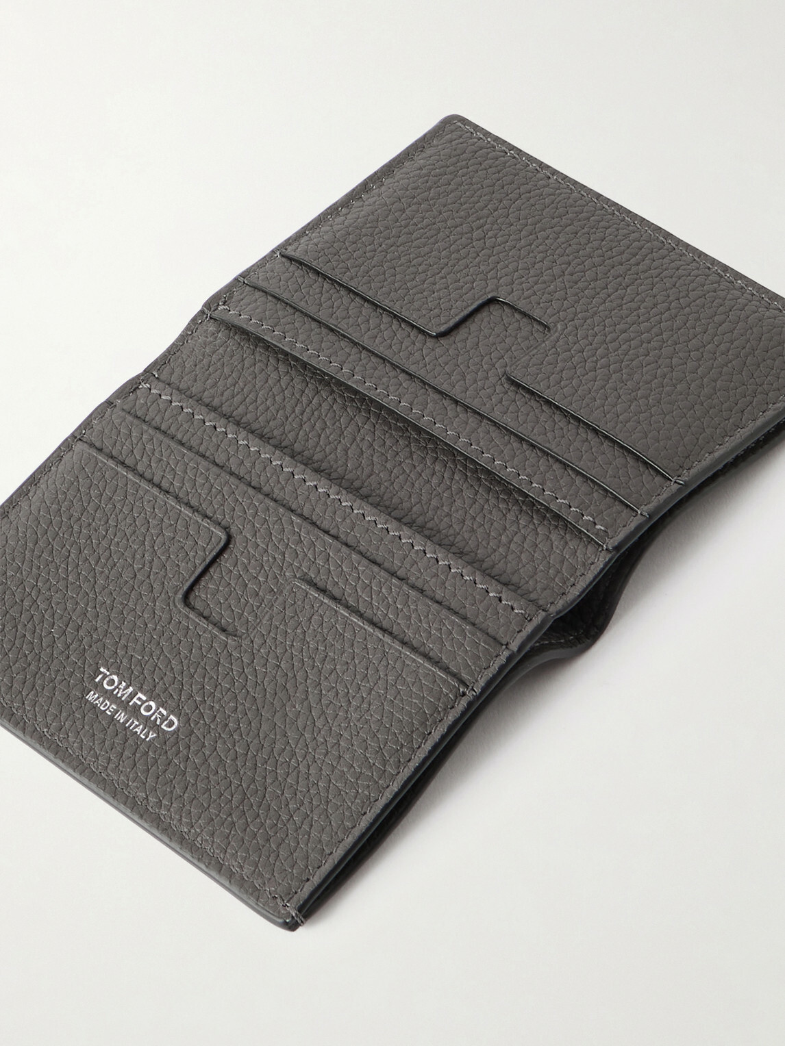 TOM FORD - Full-Grain Leather Bifold Cardholder