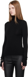 R2W Black Scott Turtleneck