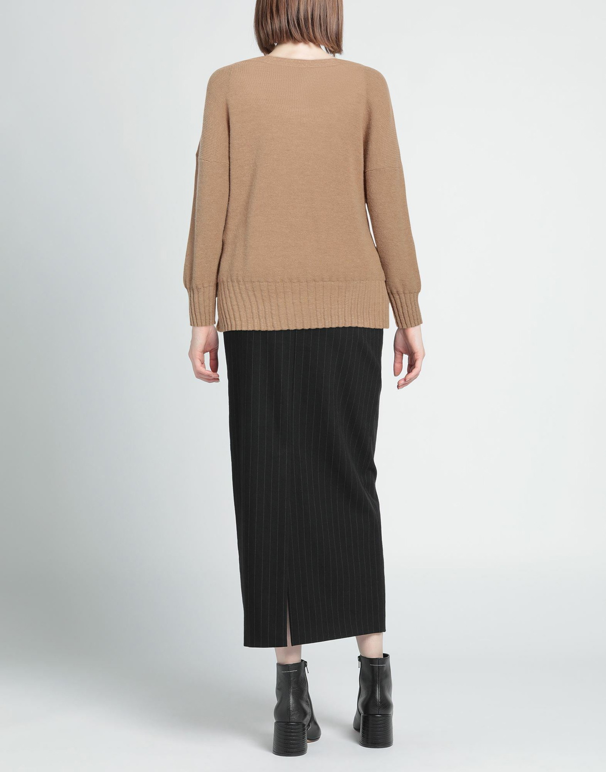 Manila Grace Womens Sweater Camel