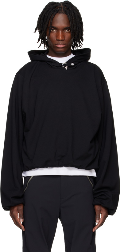 Photo: HELIOT EMIL Black Enodo Hoodie