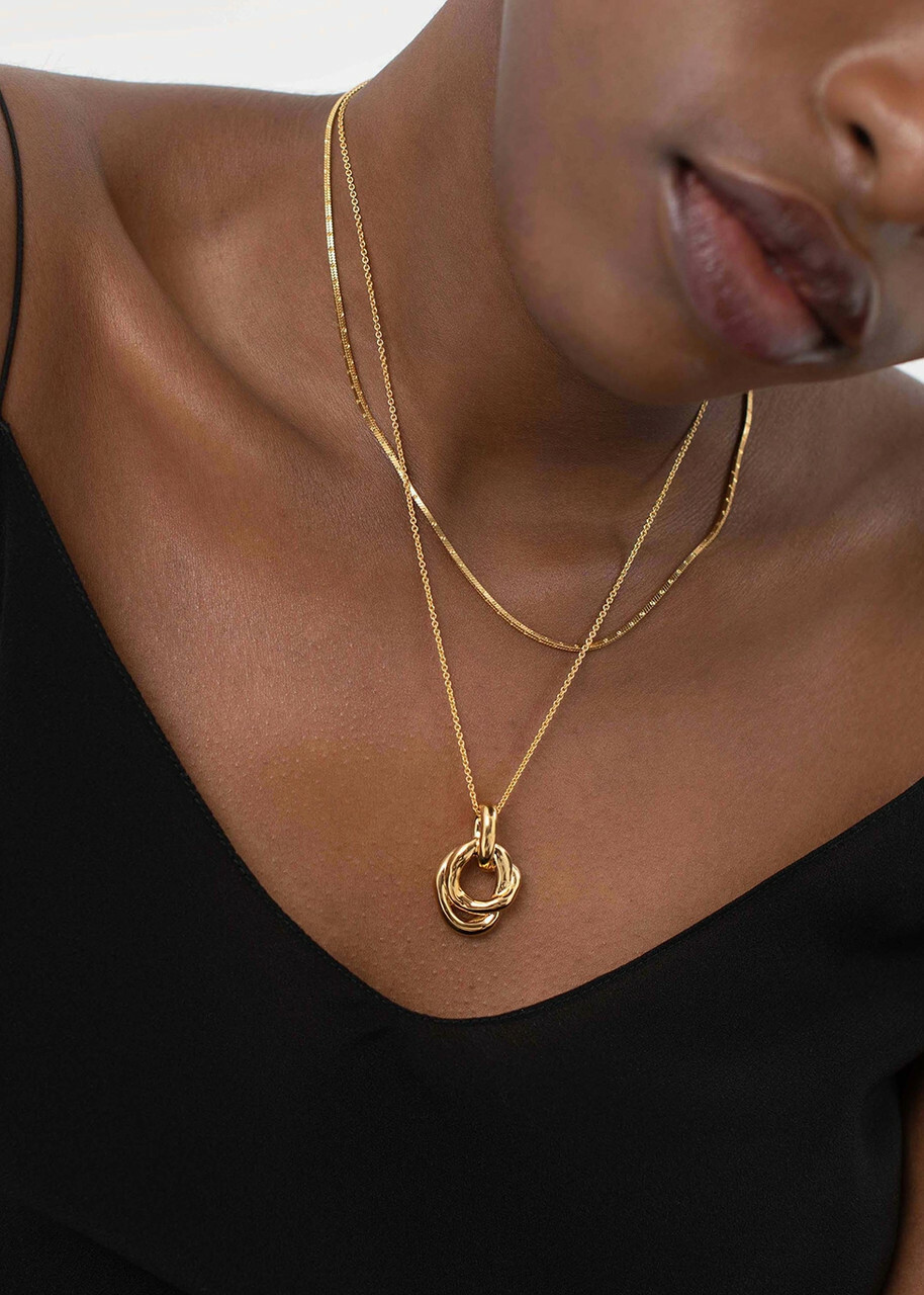 Missoma Molten 18kt Gold-plated Necklace - One Size