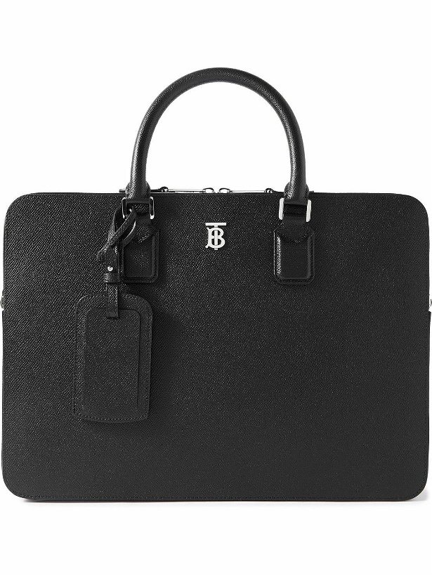 Photo: Burberry - Full-Grain Leather Briefcase